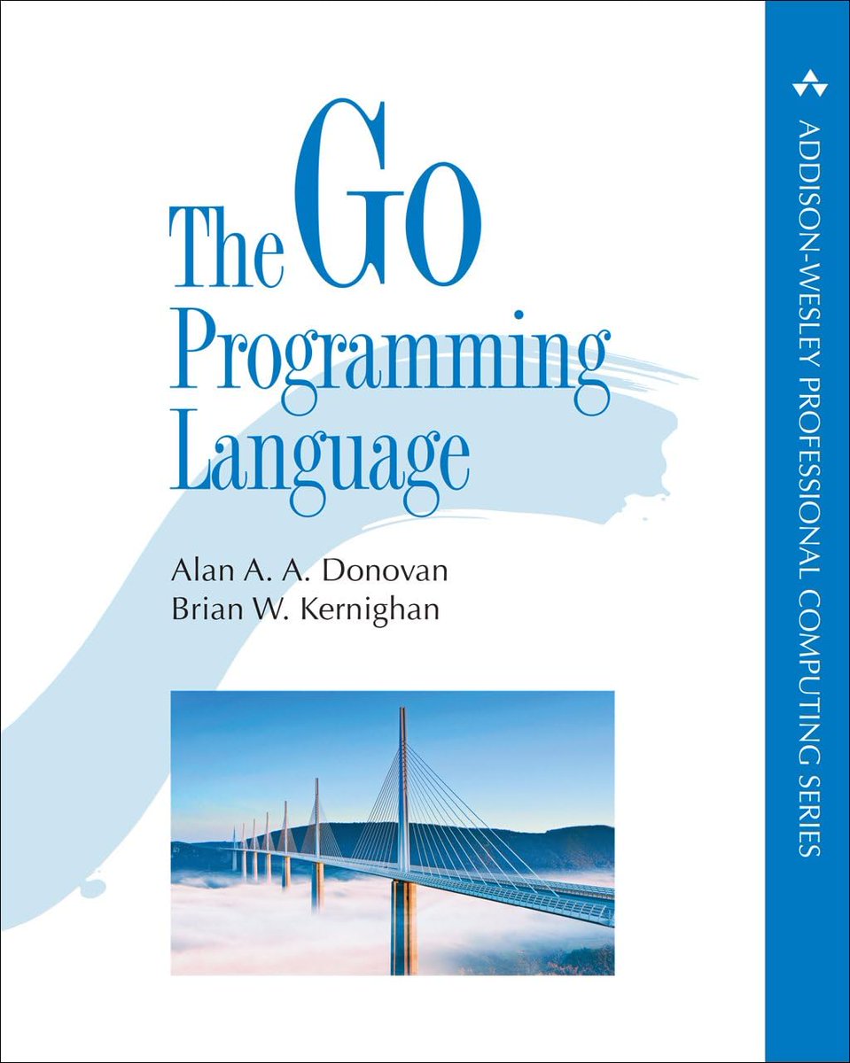 Iam_aProgrammer's tweet photo. Go Programming Language, The (Addison-Wesley Professional Computing Series) https://t.co/Y6RcWJ6Pin

#programming #developer #programmer #coding #coder #webdev #webdeveloper #webdevelopment #softwaredeveloper #computerscience #go #golang https://t.co/5IIDKqzgQ9