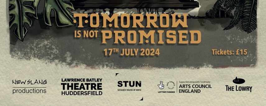 newslangprod's tweet photo. ⏰Just over 1 week until Tomorrow is not Promised lands at @theLBT 

https://t.co/tfjOTdgI17

#theatre #theatretour #performance https://t.co/SsG17erWcM