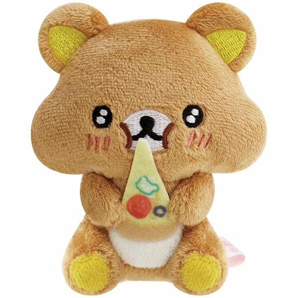 チャイロイコグマ リラックマ てのりぬいぐるみ みんなでまんぷくまくまく 小麦粉 Amazon.co.jp: リラックマ みんなで まんぷくまくまく