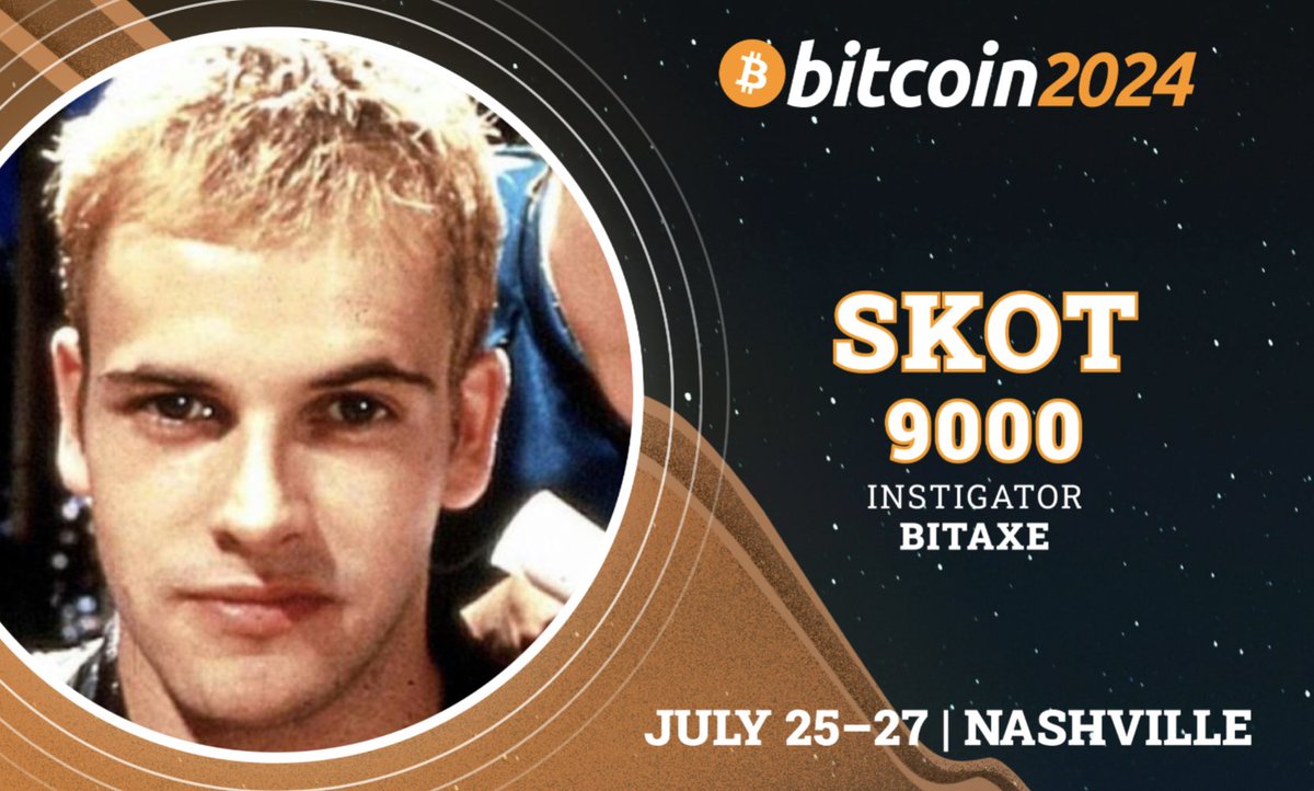 skot9000's tweet photo. Yo, Bitcoin mining panels!

Session Name: Open-Source Mining
Stage: Mining Stage

Time & Date: July 26, 2024 from 1:30 pm - 2:00 pm

Speakers: Skot9000 - Bitaxe, Kulpreet Singh - Independent, @TheBlueMatt - Block / Spiral

Content Host: Murch - Chaincode Labs

-----------------------------

Session Name: Decentralizing Hashrate For a More Robust Network
Stage: Mining Stage

Time & Date: July 27, 2024 from 1:30 pm - 2:00 pm

Speakers: @JStefanop1 - FutureBit, Skot9000 - Bitaxe, @boomer_btc - Barefoot Mining

Content Host: Susie Violet Ward - Bitcoin Policy UK