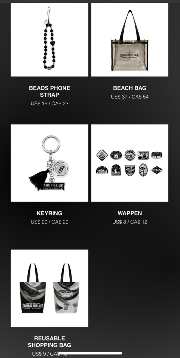lilnugtiny_'s tweet photo. official north america exclusive tour merch https://t.co/0YRzgUA1al