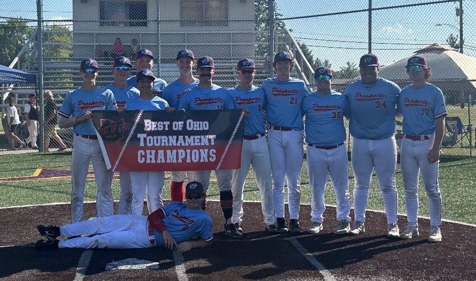 Congratulations to the 18U Miami Valley Prospects on winning the Best Of Ohio 17/18U “Best of Midwest” 🏆