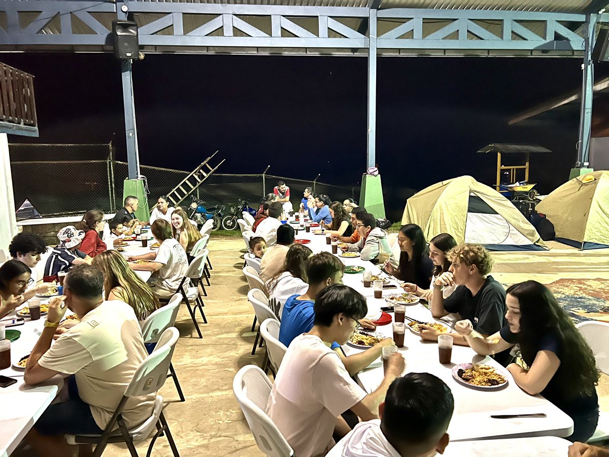 FettesCAS's tweet image. For our last night in the village, the community treated us to some traditional dancing and games followed by a dinner. Mairi also performed some dancing for us, and then our students arranged a ceilidh for the village to join in! So much fun 😊@Fettes_College