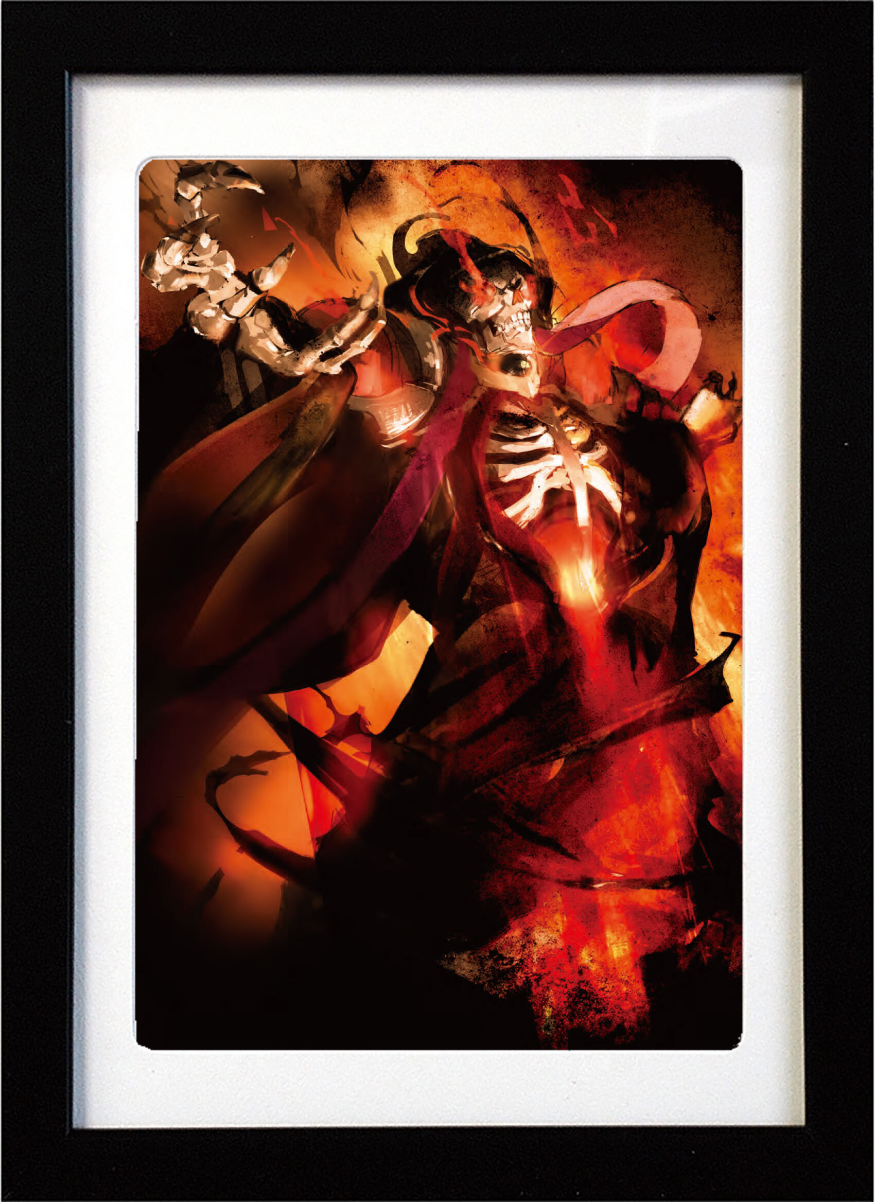 オーバーロード so-binイラスト複製原画（白金の竜王） オーバーロード so-binイラスト複製原画（白金の竜王）