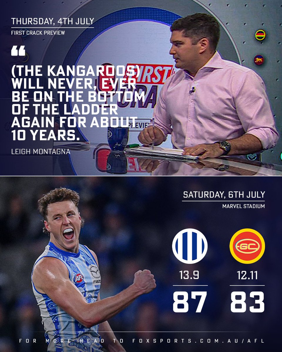 Fox Footy tweet media