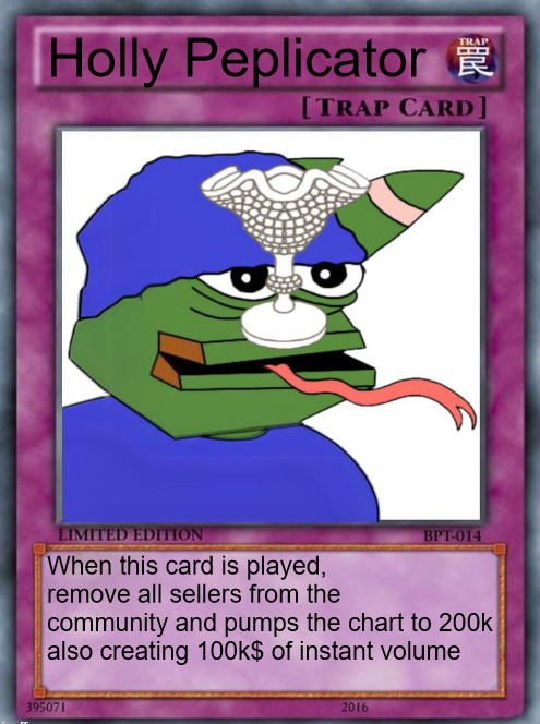 PeplicatorERC's tweet photo. $PEPLI is activating a trap card https://t.co/zmYLGYRWiu
