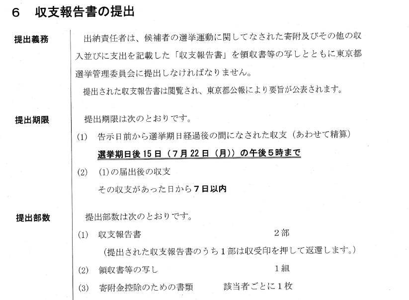 これ石丸さんすごいことになりそうだな

僕は領収書も0　0円です