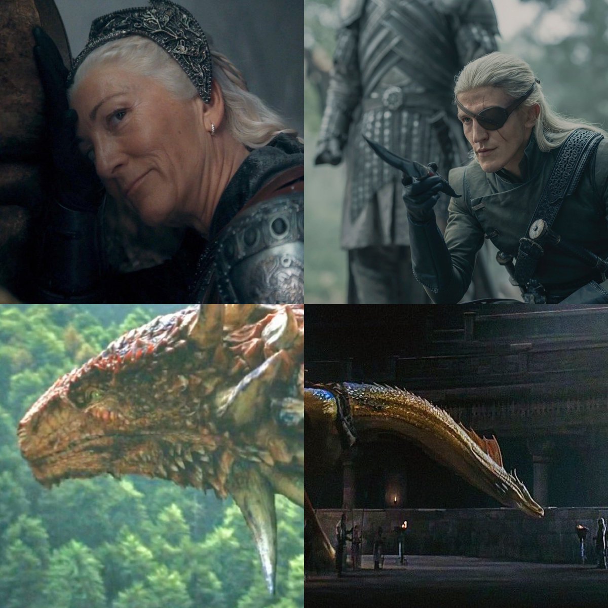 Electroalces's tweet photo. El 4to de House of the Dragon es una absoluta locura. Genera tensión y cocina la danza de dragones. Aemond, Aegon II y Rhaenys se roban el episodio dándonos una pincelada de brutalidad. Este episodio es por MUCHO el MEJOR de toda la serie y recuerda a lo mejor de GOT. ES CINE🚬👌 https://t.co/3muabxawdJ