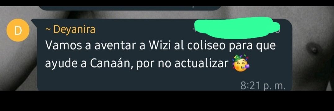 ramirez14240534's tweet photo. @itswolowizard JAJAJAJS Ya te quieren mandar al coliseo🤣 https://t.co/KURz9xeFX5