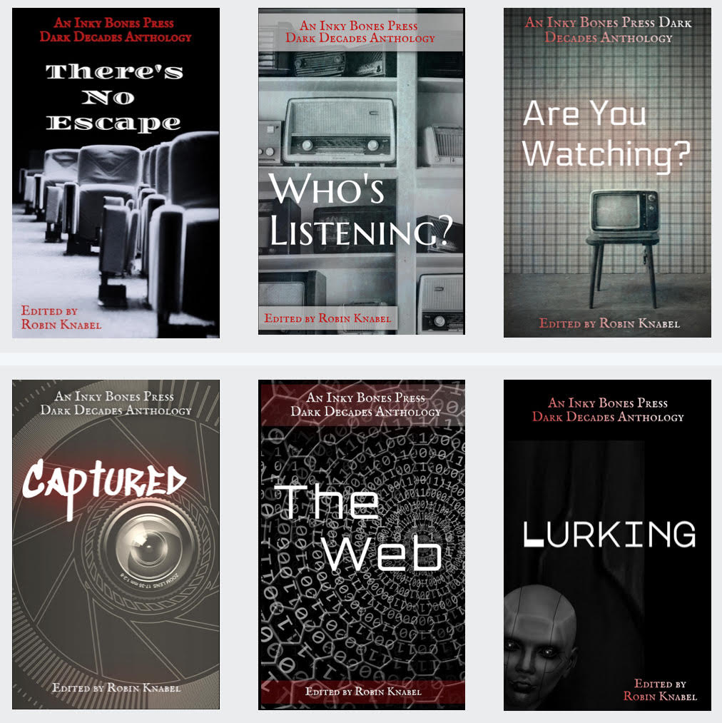 LaConteuse's tweet photo. https://t.co/drv0rRHlf4
🎉Pre-orders are available for all 6 stand alone anthologies coming this #summer. 📚😱

🎥 There's No Escape  &amp; Who's Listening? 📻 release in July! The authors in these #books brought it! 

Join us on a trip through the Dark Decades!  #horror #reading https://t.co/o075Jif4vH