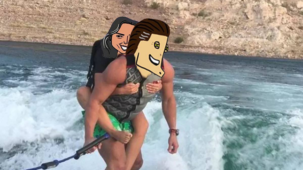 Me and Gabin are getting ready for the White House by taking a little time away from the campaign trail together, I think I’m in Love! 🤗😘  $noosum ❤️ $toolsi <a href="/NoosumSol/">Gabin Noosum</a> #tulsi #newsom #trump #vp