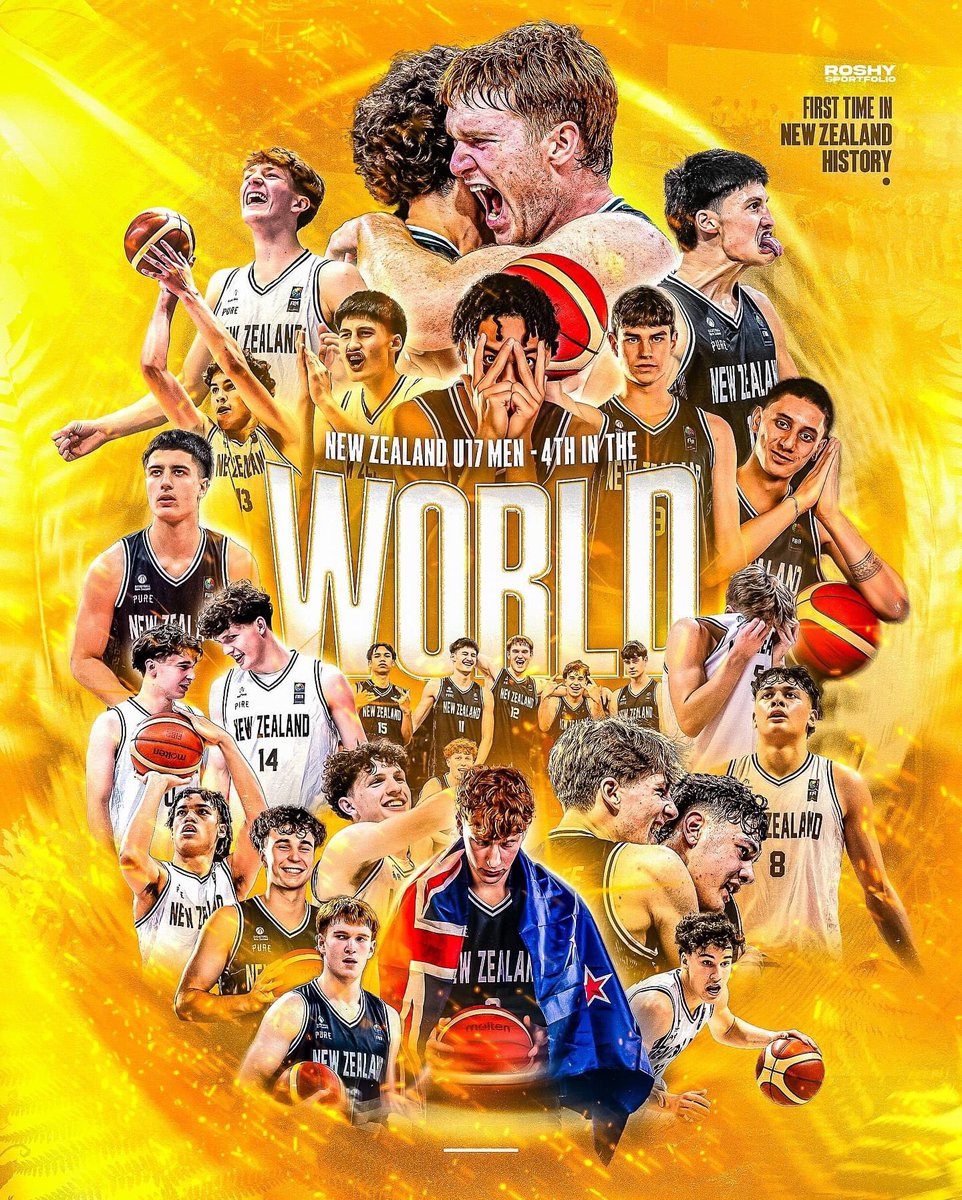 Can’t help but feel an immense sense of pride for the epic run this U17 team went on. 

New Zealand is under resourced compared to most teams, but talent wise we are right there. 
Even more importantly, the character and spirit of these athletes is top-tier. 

New Zealand