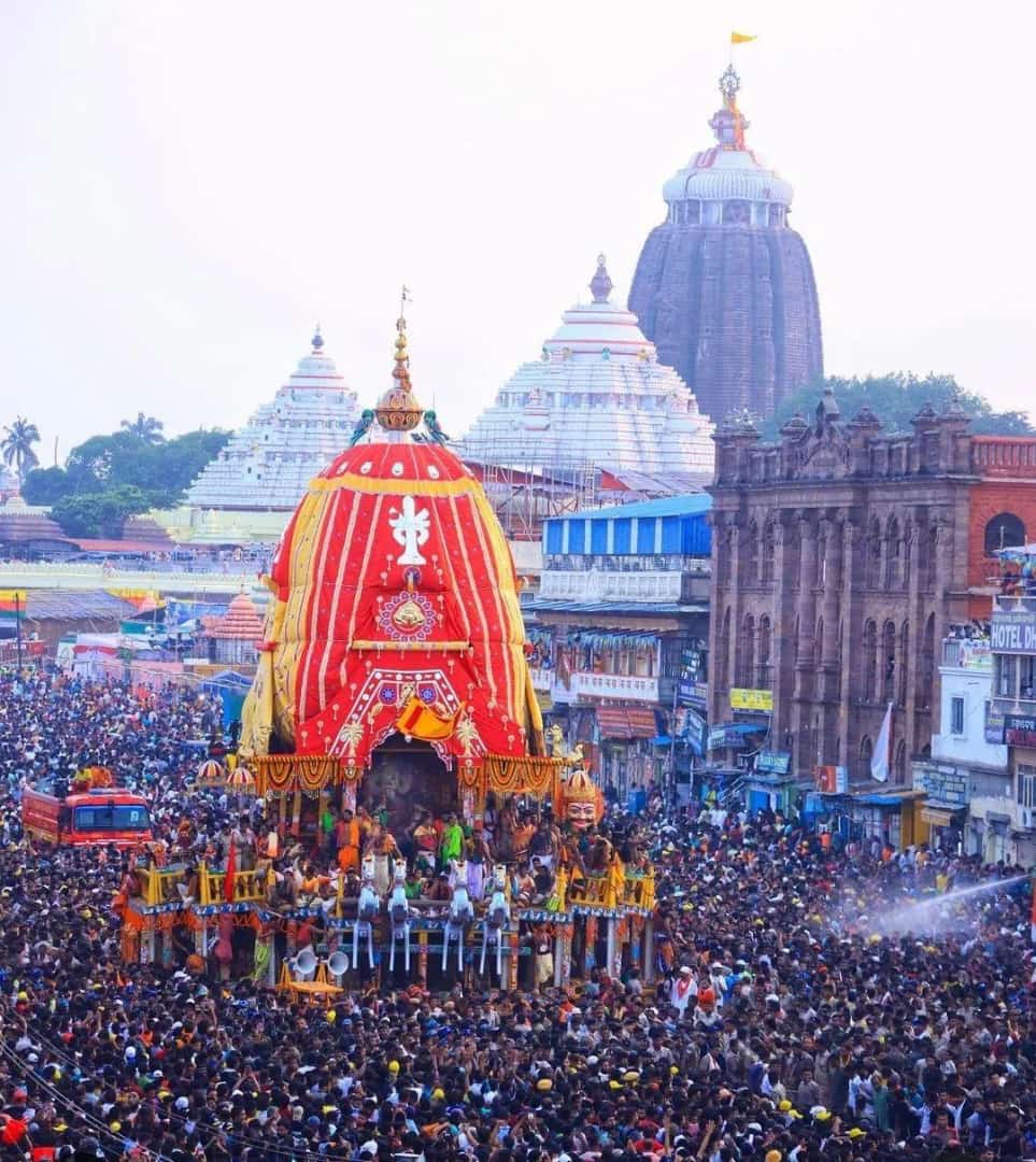 RCPandaLive's tweet photo. #ଜୟଜଗନ୍ନାଥ 🙏
#jayshreeram 🙏
ମହାପ୍ରଭୁ ଶ୍ରୀଜଗନ୍ନାଥଙ୍କ ପବିତ୍ର ରଥଯାତ୍ରା ଉପଲକ୍ଷେ ସମସ୍ତଙ୍କୁ ହାର୍ଦ୍ଦିକ ଶୁଭେଚ୍ଛା ଓ ଅଭିନନ୍ଦନ। ଚତୁର୍ଦ୍ଧାମୂର୍ତ୍ତିଙ୍କ ଅପାର କରୁଣାରୁ ସମସ୍ତଙ୍କ ଜୀବନ ସୁଖ, ଶାନ୍ତିରେ ପରିପୂର୍ଣ୍ଣ ହେଉ। #Odisha #jagannathtemple #HIGHLIGHT #Rathajatra2024 https://t.co/Hf7TUttGcE