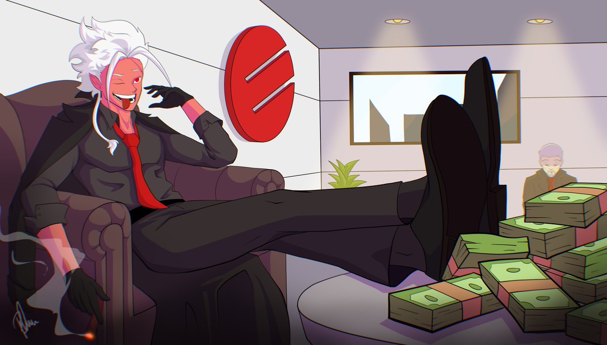 Balzark666's tweet image. Screw Chairman Platinum, I'm the owner of Ebil now!! 😈