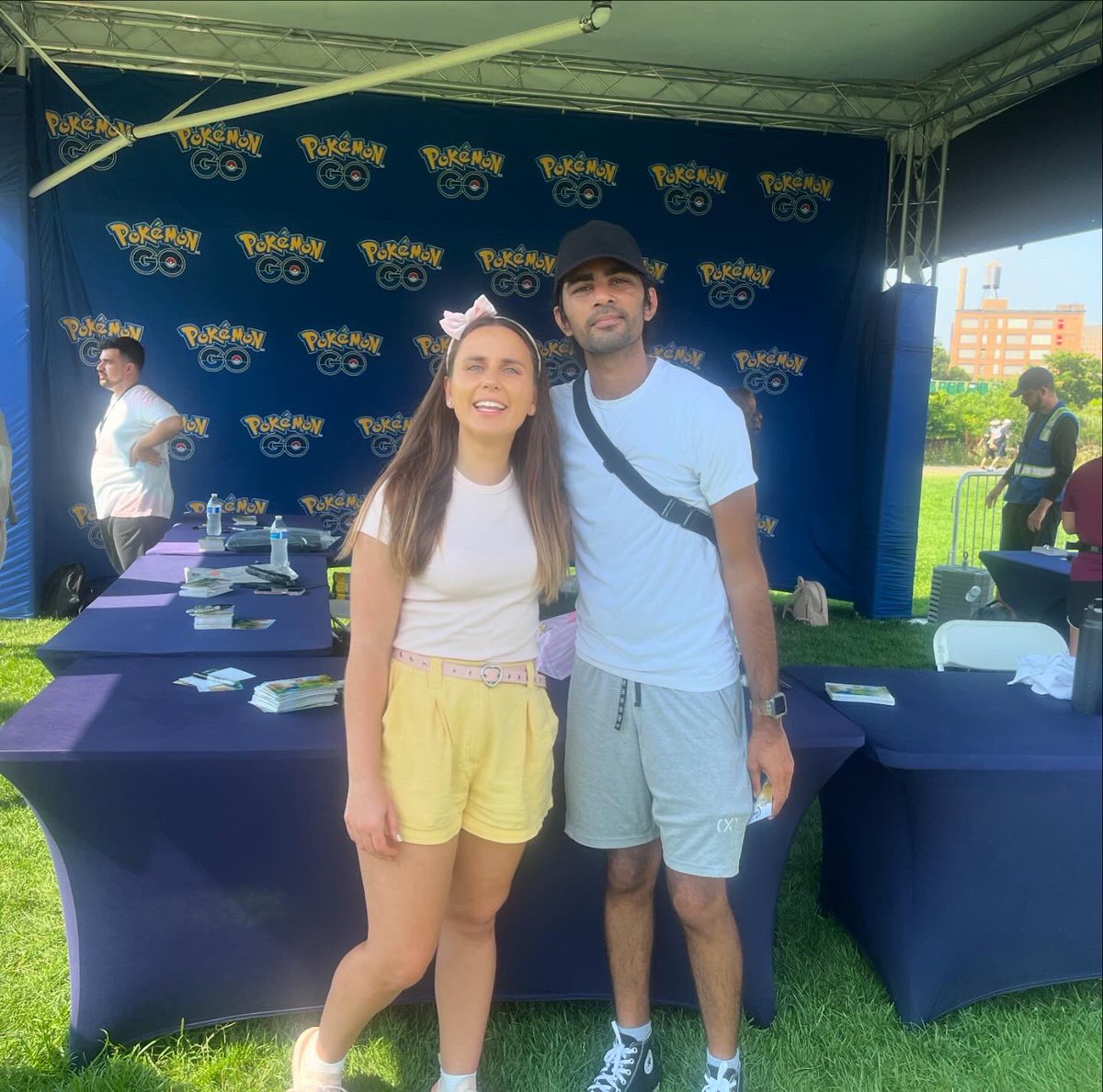 antonash94's tweet photo. The main highlight of my @PokemonGoApp 2024 Go Fest NYC experience was meeting @_ZoeTwoDots @Kriket_23  &amp; @PkmnMasterHolly . It was my first Go Fest, and definitely not my last! #PokemonGO #GoFestNYC https://t.co/FR3cdqIBtD