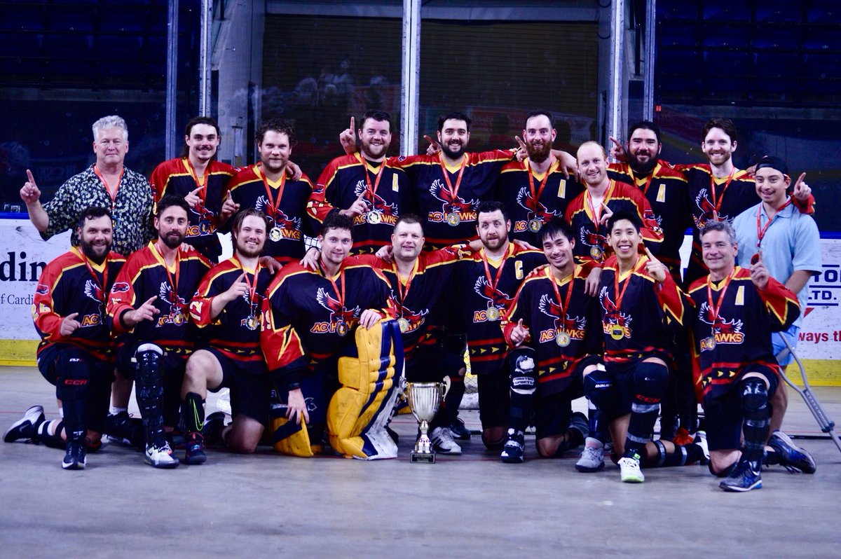 Congratulations to our Men’s C Provincial Champions AC Hawks!🏅🏆