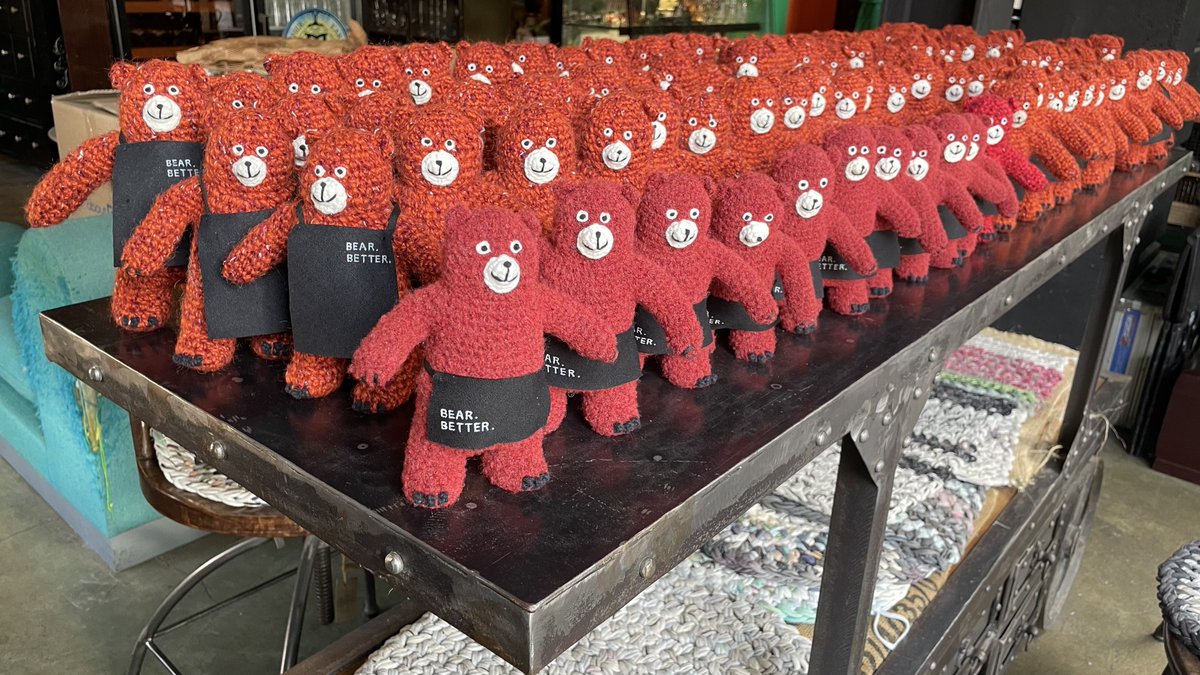 곰인형 400마리를 뜨게될 수도 있다.