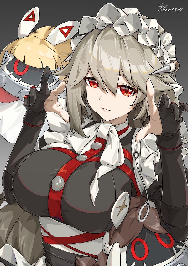 TiredMuses143's tweet image. Alexandrina Sebastian 

A calm and experienced maid, she serves her master well while teaching others under her how it's done~