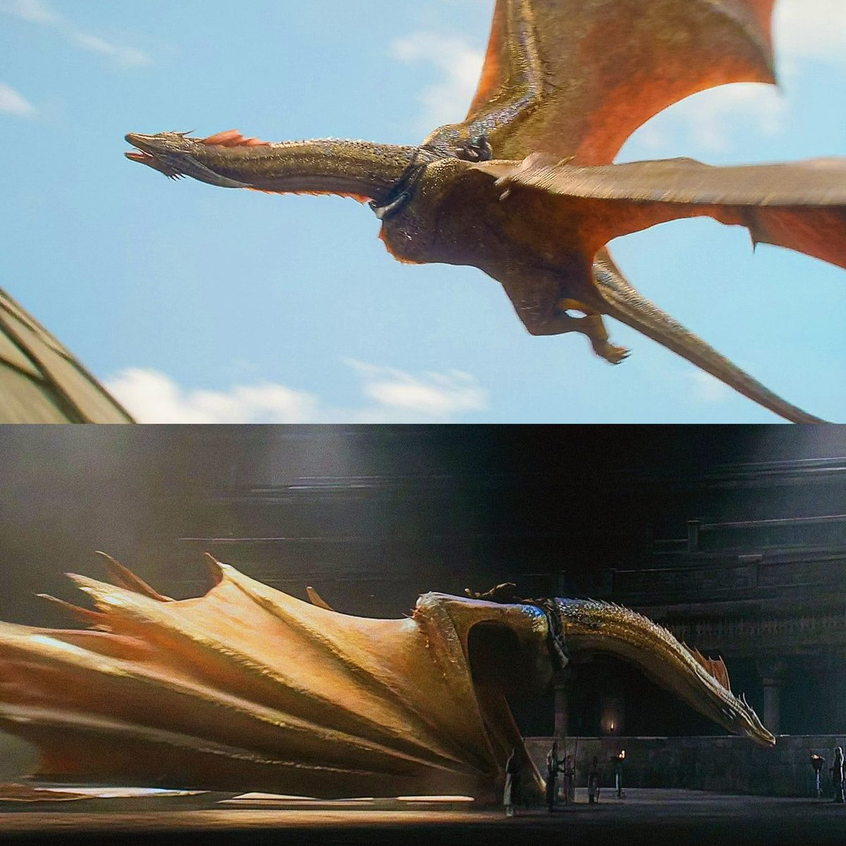 KingTargaryenn's tweet photo. El libro dice: “Sunfyre, el dragón más hermoso de Westeros”

Yo prefiero decir: “Sunfyre, un dragón demasiado hermoso para un Targaryen demasiado mediocre”

#HouseOfTheDragon https://t.co/I5ImIQvqKm