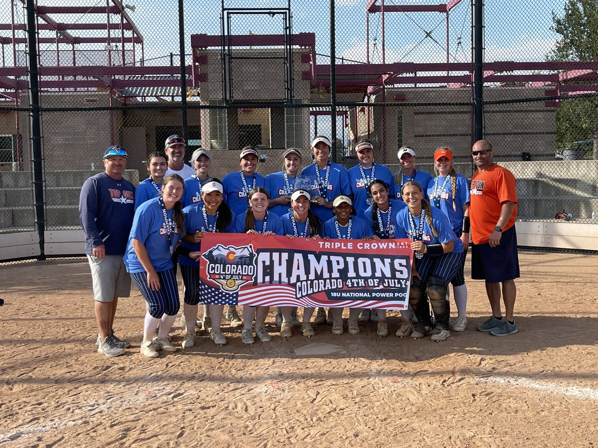 Quick recap on our summer as we prepare for our final 2 events, which are <a href="/TCSFastpitch/">TC Fastpitch</a> Triple Crown Nationals &amp; <a href="/PGFnetwork/">PGF</a> Premier National Championships:

1st - USA 18 Gold Memorial Day Invite
2nd - PGF Show Me the Money
5th - Top Gun Invitational
9th - Patriot Games
1st - 18U
