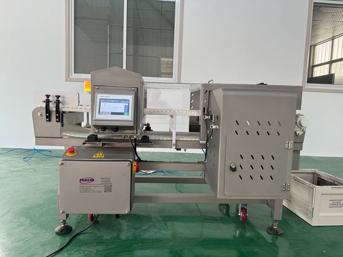 Fanchitech's tweet image. Fanchi metal detector for the food industry can help ensure the safety and integrity of a wide range of unpackaged, packaged or bulk goods, by identifying metal contaminants during processing or packaging and helping to ensure that they do not enter food that we eat.