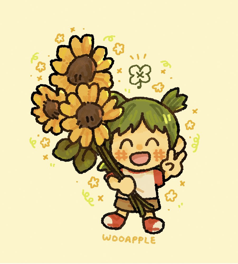 wwooapple's tweet photo. yotsuba!🍀 https://t.co/poUqxBVVg5