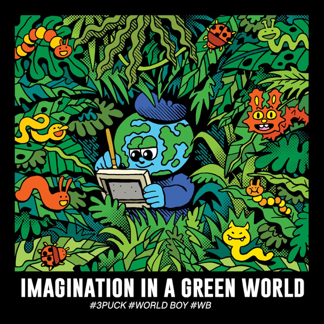 สวัสดีวันจันทร์แสนวุ่นวาย
หลับตาแล้วคิดถึงธรรมชาติ
ลืมตาแล้ววาดรูป
...
ขอความสงบและสันติอยู่คู่พวกเรา
ในโลกใบเดียวกันนี้
We are WORLD BOY.
#3puck
#WORLDBOY #WB
#gogreen