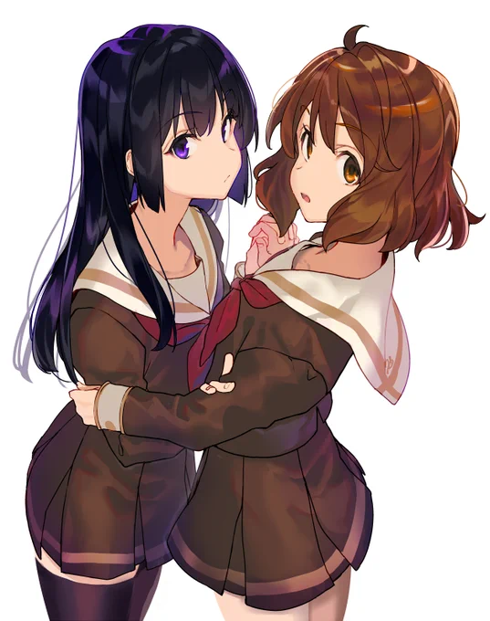 #ユーフォ3期麗奈と久美子。 