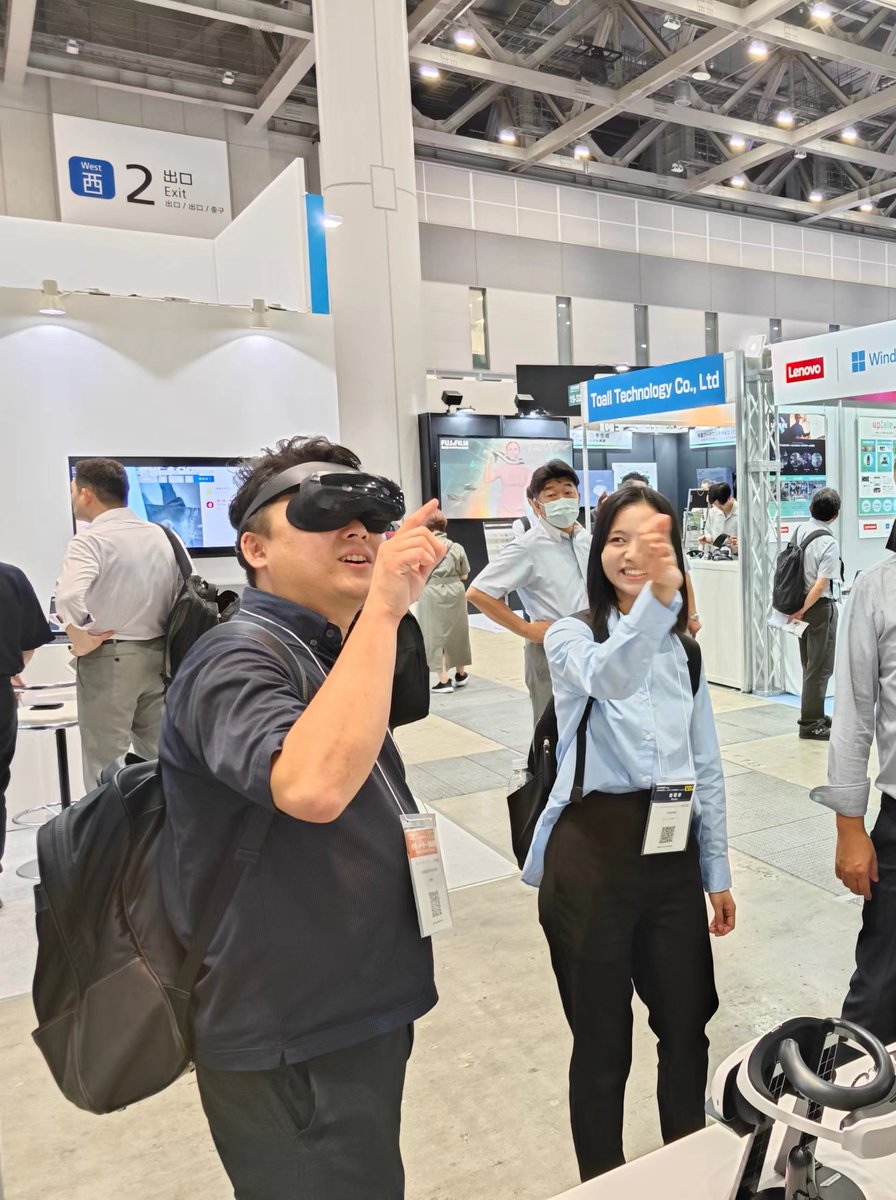 PancakeXR's tweet photo. 🛸#2024 XR FAIR  TOKYO It’s a pleasure to meet you all at the exhibition and looking forward to seeing you next time! https://t.co/4eh9SKq82m