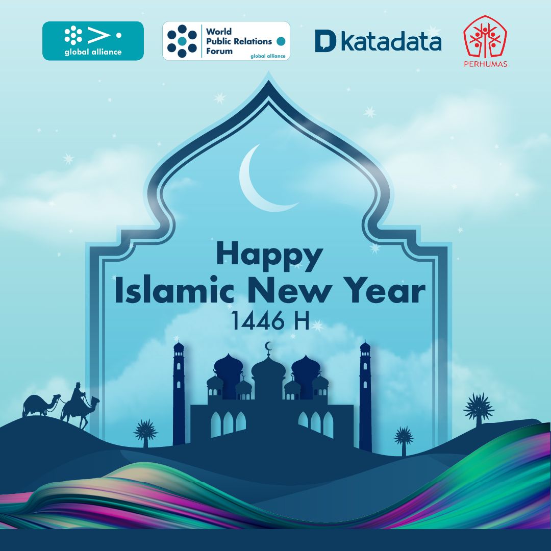 Happy Islamic New Year 1446 H
May this year bring blessings, peace, and happiness to us all.

#PerhumasMuda #Perhumas #IndonesiaBicaraBaik #WPRF2024 #WPRFIndonesia #IslamicNewYear1446