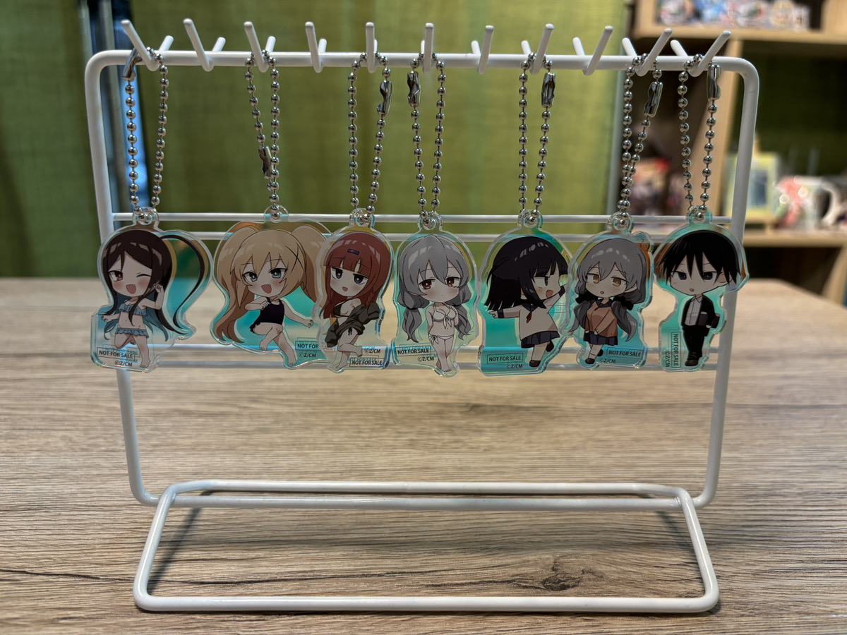 #フォローリポストキャンペーン 
#ざーこざこざこざこ先生×POP UP SHOPの開催を記念してフォロー＆リポストキャンペーンを行います。 
当アカウントをフォローとこちらをリポストで応募完了！ 
抽選で『オーロラキーホルダー全種セット』を3名様にプレゼント    
期限は7月31日まで！  
#ざこ先生