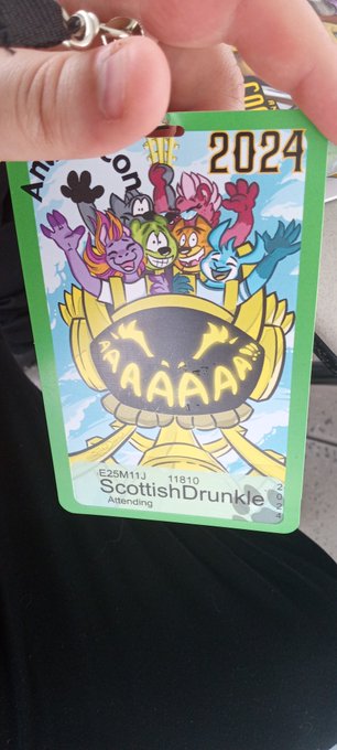 It isn't goodbye, just see you next year!   Thank you #Anthrocon24 for delivering to me my first con<a href="/tag/anthrocon24"class="tags"><span>#anthrocon24</span></a>