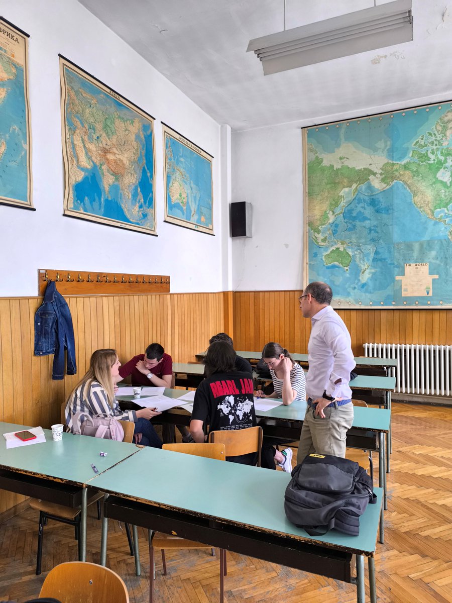 greenforcetp's tweet photo. Exciting Academic Exchanges at UB-GEF!📚✨
This May, UB-GEF hosted professors from POLITO and Polis University, thanks to the #GreenFORCE #teachingexchange.
👉 For more details on these events: https://t.co/mucSg5ottU
#changesforgreen #greencommunity https://t.co/OAozX3f9Wz