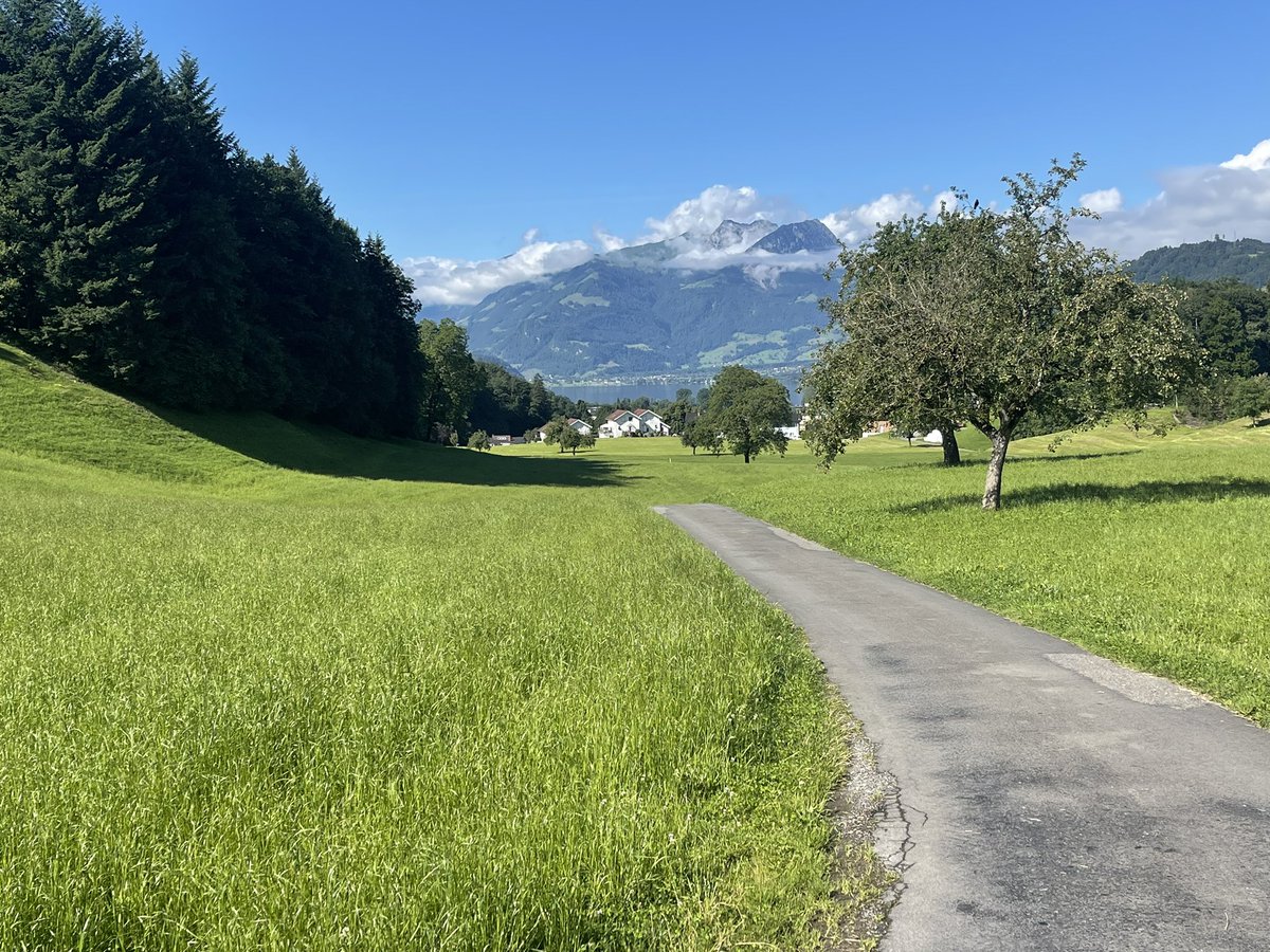 Guten Morgen zum Ferienbeginn aus dem schönen #Obwalden. Ich wünsche allen einen schönen Sommer. Der Ferienanfang ist geglückt.