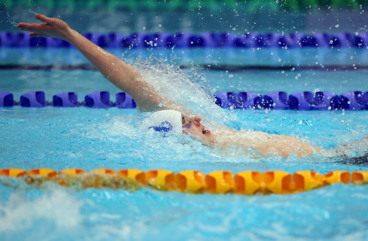 Dean Fearn (Aberdeen Dolphin) led off the bronze medal-winning Men’s 4x100m Medley Relay last night at the European Juniors in Vilnius for GB! 👏🥉

Earlier in the weekend Dean also won gold for his heat swim in the 4x100m Mixed Medley Relay 💙