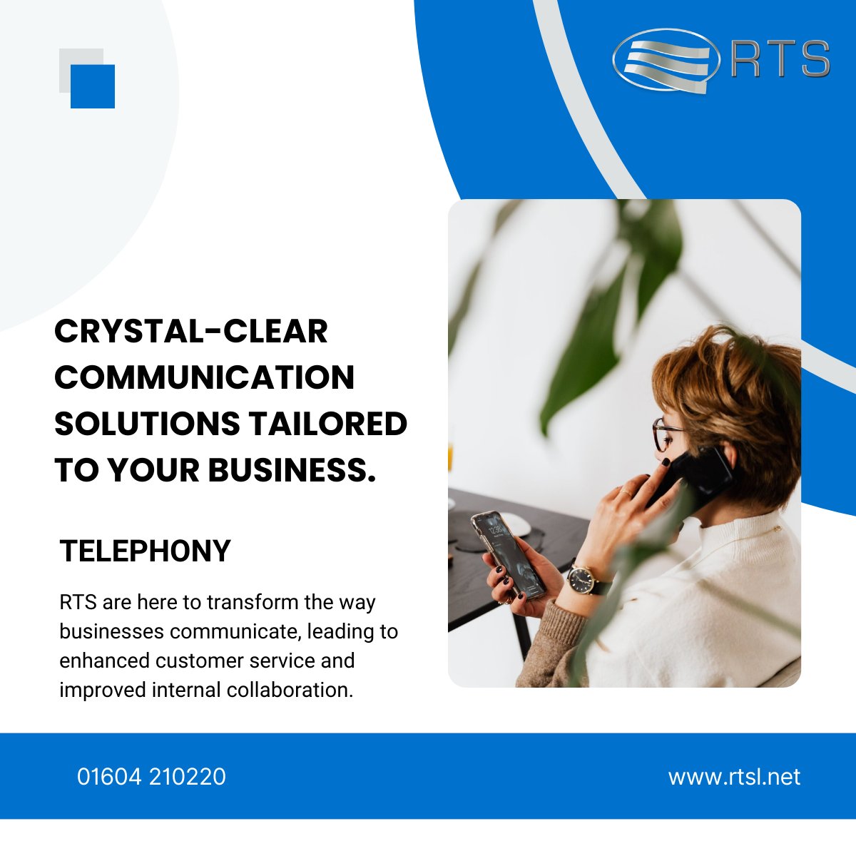 RTS Telephony services encompass state-of-the-art VoIP (Voice over Internet Protocol) technology, which enables seamless communication across various channels.

Find out more:
rtsl.net/telephony/

#BusinessSuccess