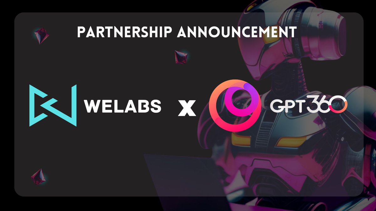 We Labs (@welabs_vc) on Twitter photo ๐ Exciting News Alert! ๐
We are thrilled to announce a groundbreaking partnership between We Labs and <a href="/GPT360_Official/">๐ GPT360 ๐</a>
โก๏ธ๐๐ฏ๐ผ๐๐ GPT360 :
GPT360 | AI SuperApp
Introducing GPT360, the revolutionary super app revolutionizing web3 marketing and networking ๐ Exciting News Alert! ๐
We are thrilled to announce a groundbreaking partnership between We Labs and <a href="/GPT360_Official/">๐ GPT360 ๐</a>
โก๏ธ๐๐ฏ๐ผ๐๐ GPT360 :
GPT360 | AI SuperApp
Introducing GPT360, the revolutionary super app revolutionizing web3 marketing and networking