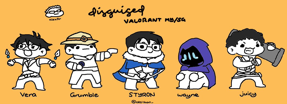 daiikon_'s tweet image. DSG valo team!! &amp;lt;3 hopege for ascension 🙏 GOOD LUCK BOYSSSS #DSGWin

@VeraVLRT @grumblexd @STYR0N @wayneeeVLR @juicyVALO @Disguised