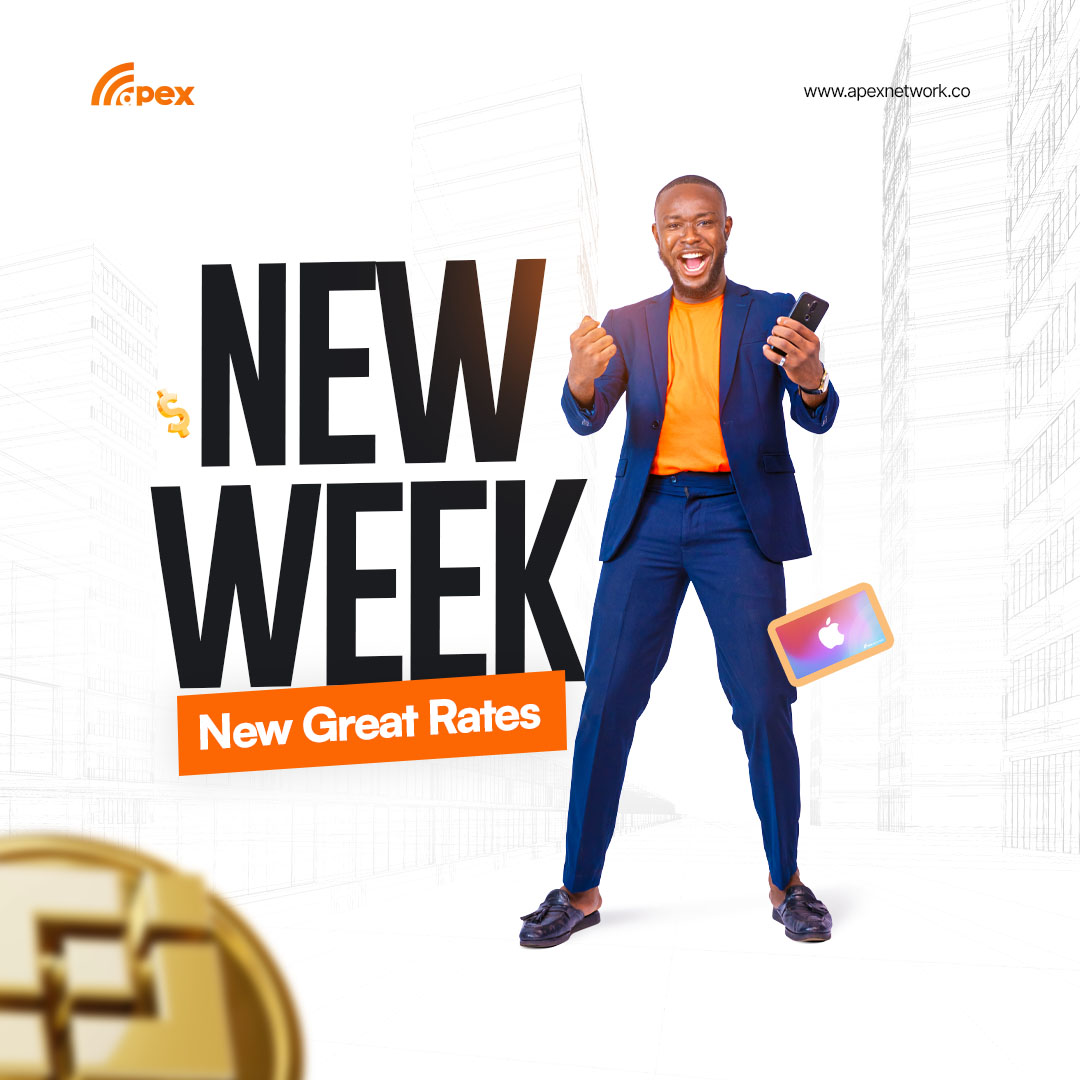 useapexnetwork's tweet photo. Kickstart your week with unbeatable rates! π°β¨
#NewWeekNewRates #GreatDeals #StartFresh https://t.co/YLF8qIBNRp