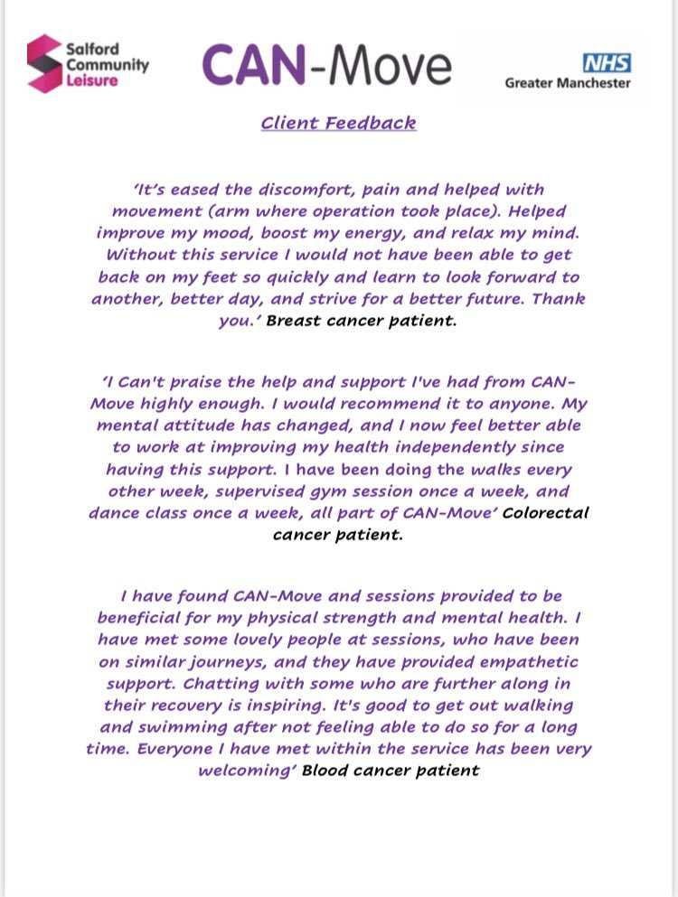 Starting the week with client feedback we have received from some of our clients who joined us in April this year and have recently finished the 12 week programme .We are hoping they will continue on some of our sessions for supportive rehab going forward .So happy to have helped