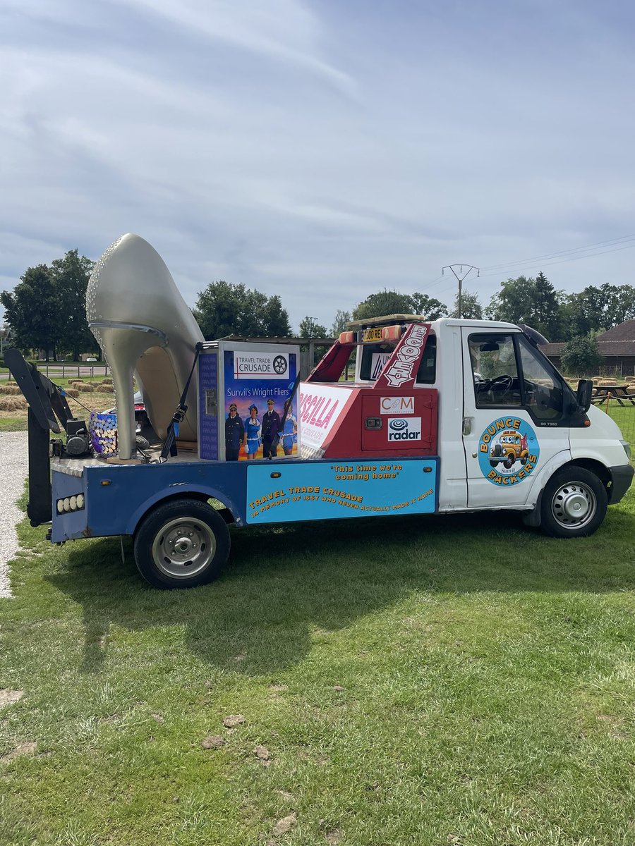 Trudie Clements (@trudieclements1) on Twitter photo Amazing. So made up. Team Bounce Backers led by brilliant Captain <a href="/ChrisStosWright/">Chris Wright</a> won the The Travel Trade Crusade. ‘Roger’ our trusty pick up made it. Extra funds now raised for <a href="/ABTALifeLine/">ABTA LifeLine</a> and <a href="/HelpforHeroes/">Help for Heroes</a>
<a href="/SunvilTeam/">Sunvil</a> <a href="/ABTAMembers/">ABTA Members</a>
Huge thanks to #TTC24 team Amazing. So made up. Team Bounce Backers led by brilliant Captain <a href="/ChrisStosWright/">Chris Wright</a> won the The Travel Trade Crusade. ‘Roger’ our trusty pick up made it. Extra funds now raised for <a href="/ABTALifeLine/">ABTA LifeLine</a> and <a href="/HelpforHeroes/">Help for Heroes</a>
<a href="/SunvilTeam/">Sunvil</a> <a href="/ABTAMembers/">ABTA Members</a>
Huge thanks to #TTC24 team