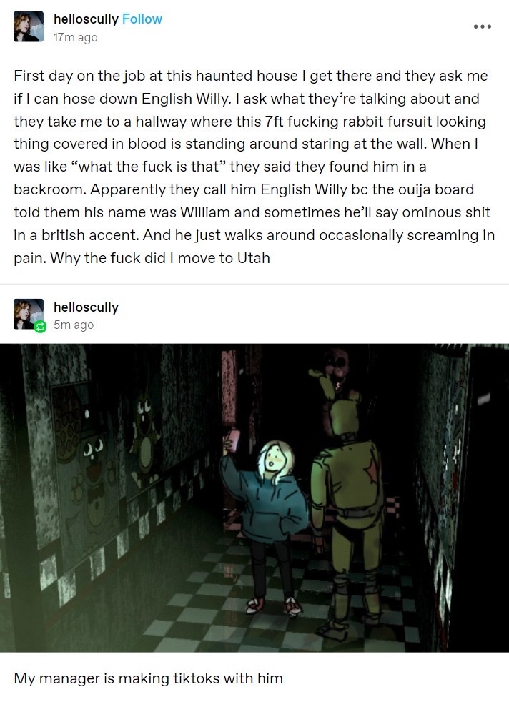 strawbebbycat's tweet photo. Sorry but nobody's beating tumblr user skippypippy's English willy saga https://t.co/SCuRRfCVsL