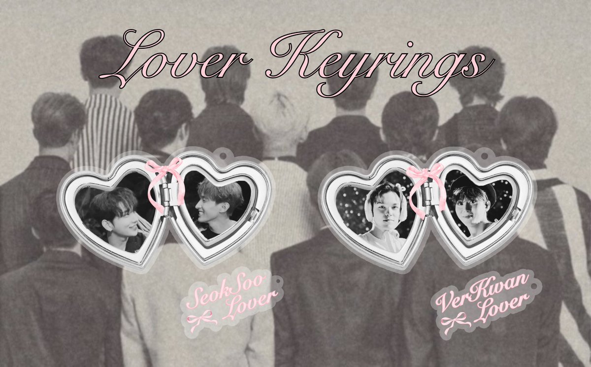 💭 — interest check !

SVT LOVER LOCKET KEYRING
♡ SeokSoo ver.
♡ VerKwan ver.

rt/reply if inch! will only push through if we reach moq

⋆⭒ic wts lfb ph seventeen svt carat  fanmade merch anik anik