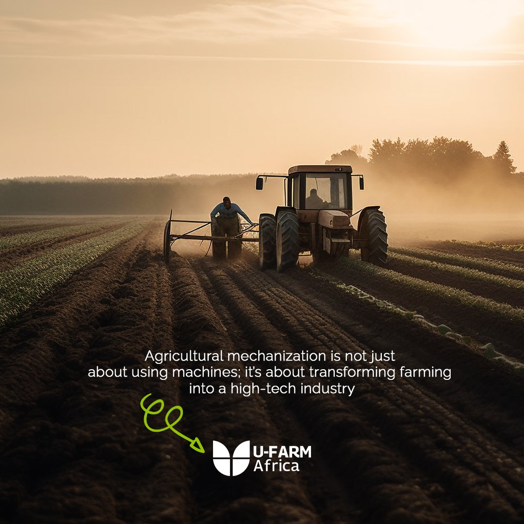 Ufarmafrica's tweet photo. In U-Farm Africa technology meets tradition. Our agricultural mechanization solutions will take your farm to the next level.
Contact us to partner with us, or to know more about our services.
#Agriculture #Farming #Innovation #TechnologyInFarming #AutonomousTractor #FutureOfFarming #FarmLife #SustainableAgriculture #WorkWithUs #FarmTech