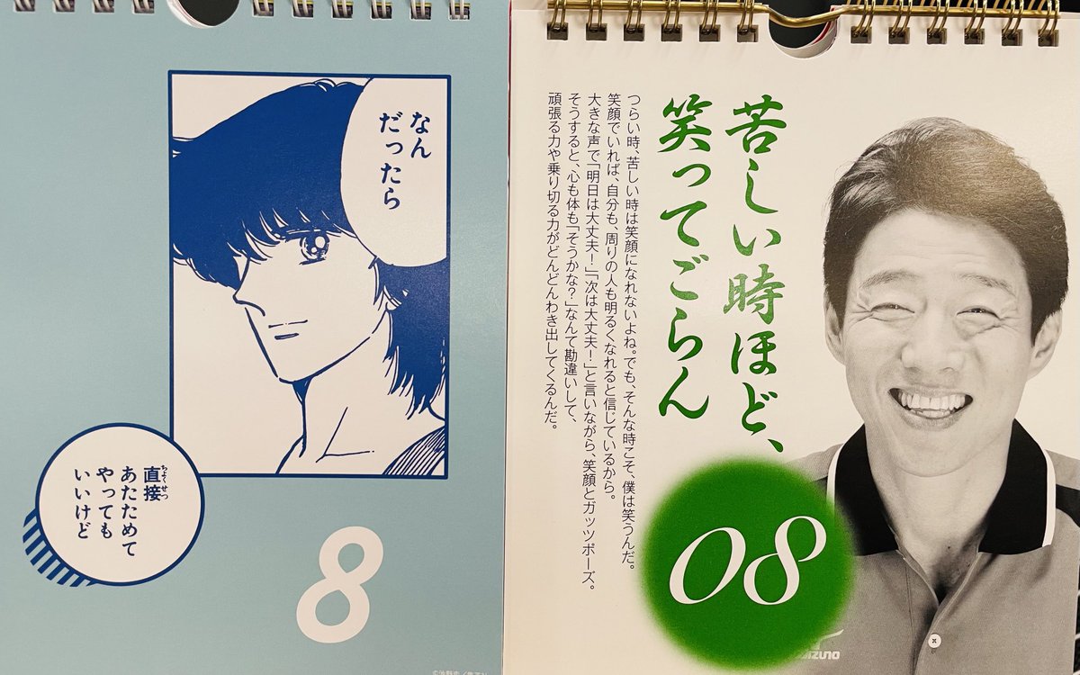 修造逃げてー! #日めくり