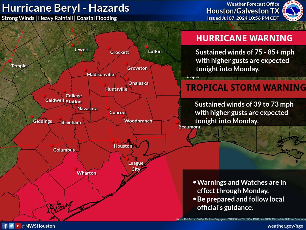 NWS Houston tweet media