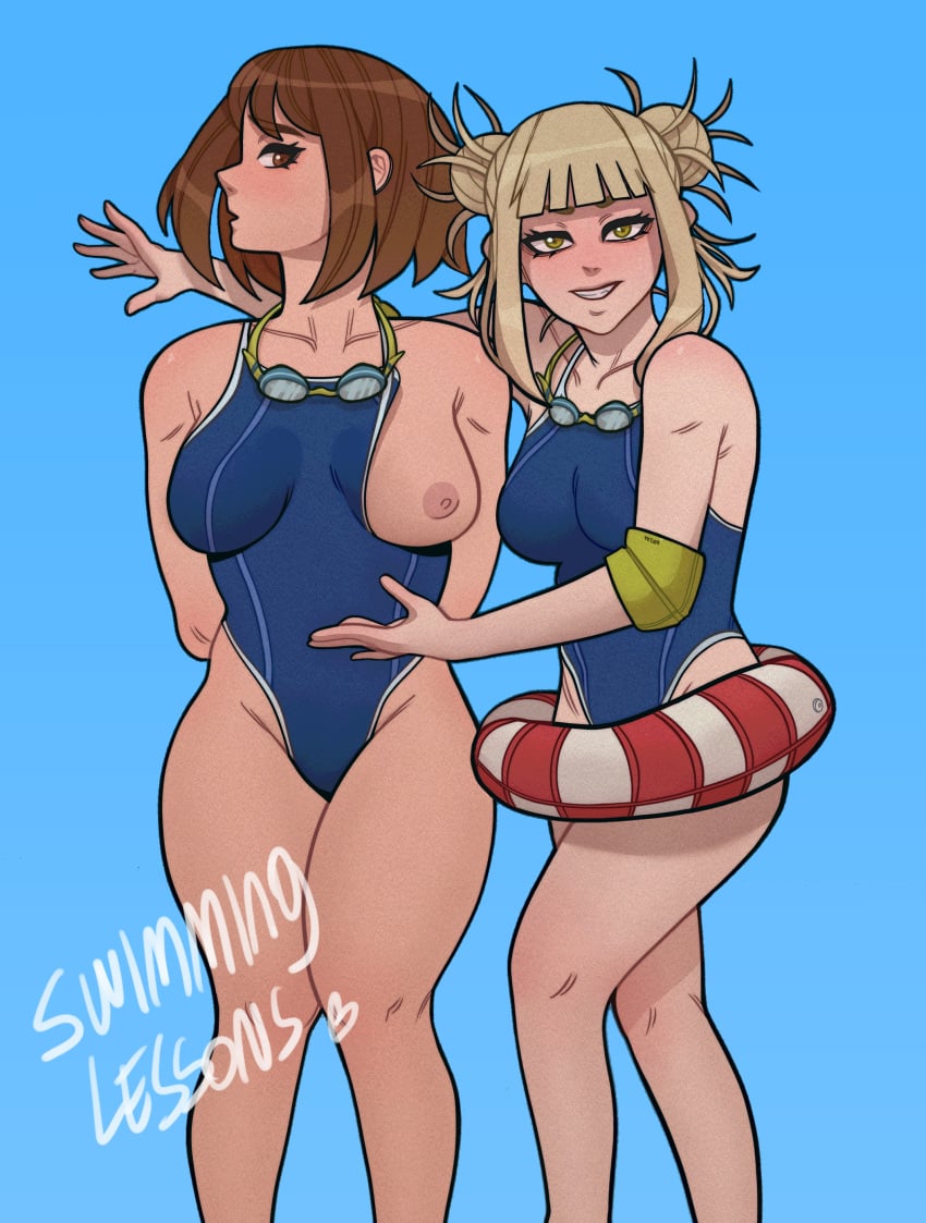 "Ta-da~"

Toga pranked y/n by exposing their boob at the pool

#lewdrp #nsfwrp
