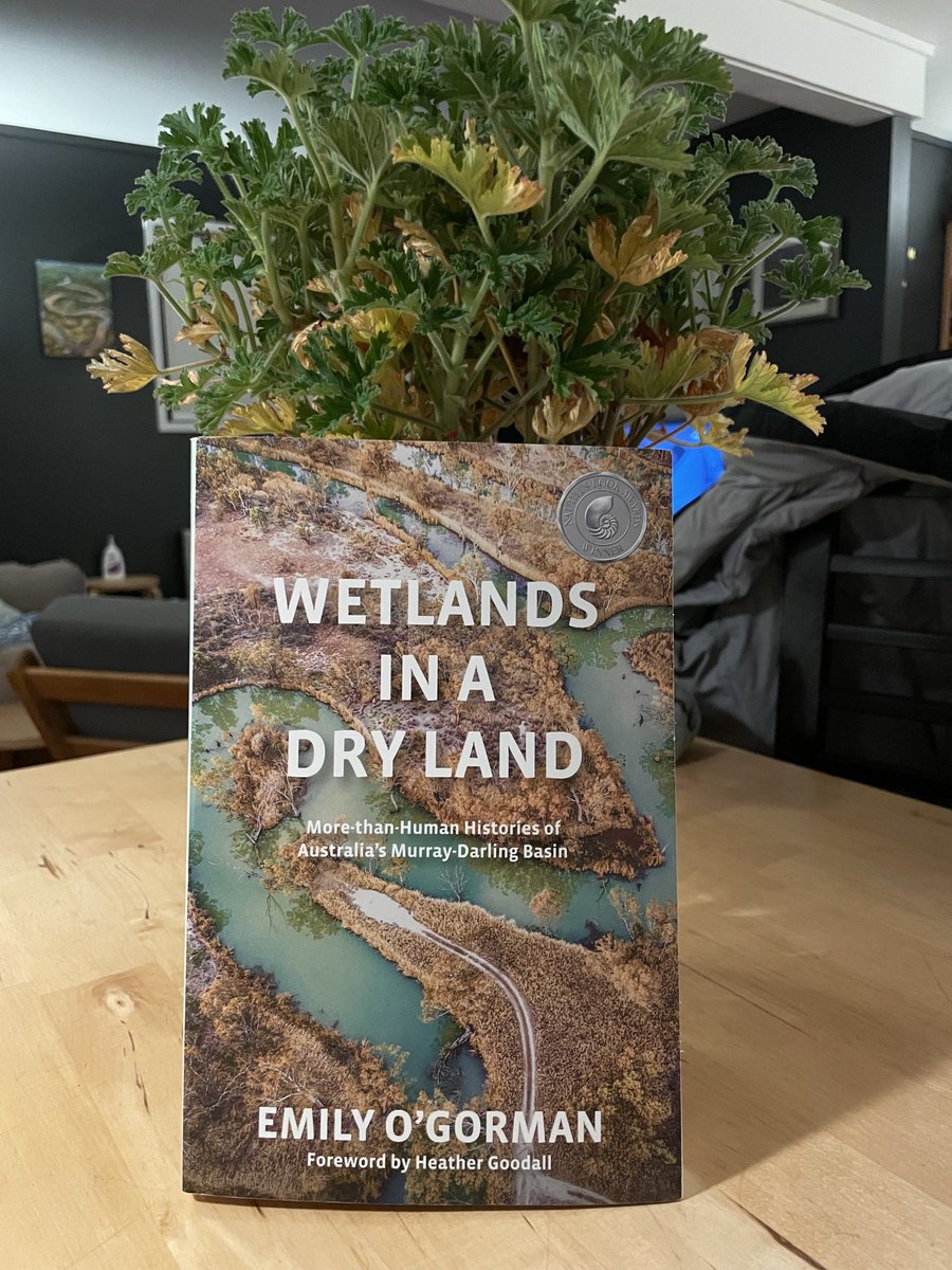 OGormanEmily's tweet image. It’s here! My advance copy of the MUP edition of Wetlands in a Dry Land arrived! Thanks for the amazing foreword @heather586! Out in Aug 2024 mup.com.au/books/wetlands… #envhist #envhum