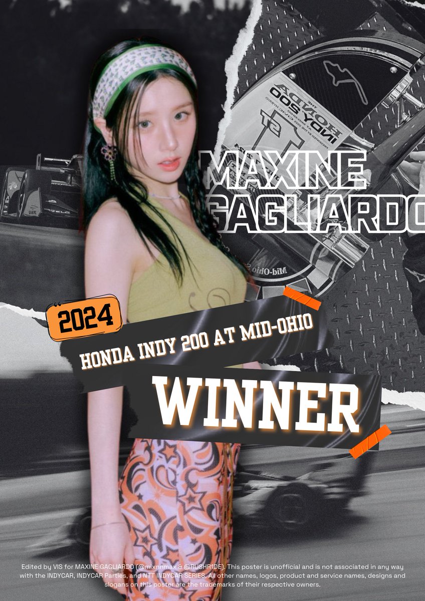 ⠀

GAGLIARDO.⠀ 📻 :  ❝ AHHH! Another tight win! Thanks, boys. ❞

A strong effort for Maxine! Everyone, welcome your queen back on the podium. 👑😎

#MG5  //  @mixnnmax

⠀