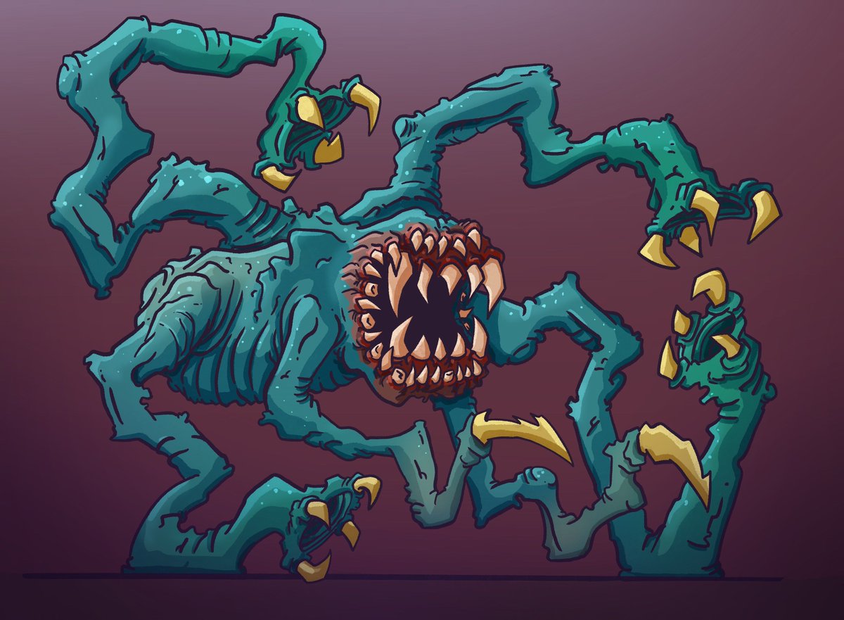 Daily Doodle #22 : A Lovecraftian horror
My take on the "Star Vampire"
#dailydoodle